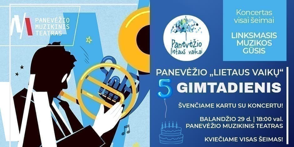 Panevėžio „Lietaus vaikų“ gimtadienis ir koncertas
