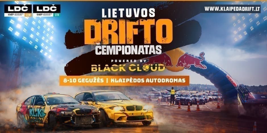 Lietuvos Drifto Čempionatas Powered By BLACK CLOUD Pirmasis Etapas