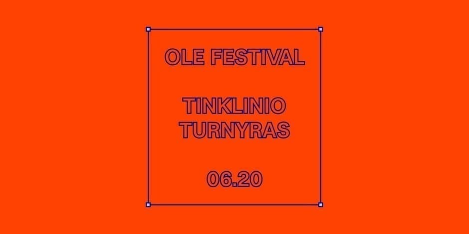 OLE 2026 PAPLŪDIMIO TINKLINIO TURNYRAS