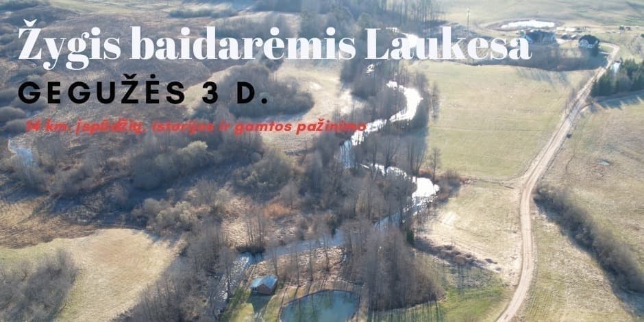Baidarių žygis Laukesos upe