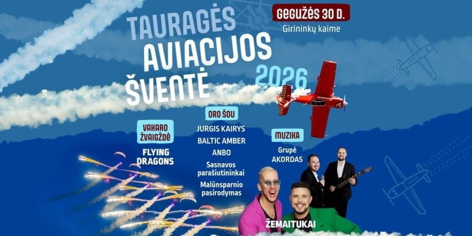 Tauragės aviacijos šventė 2026