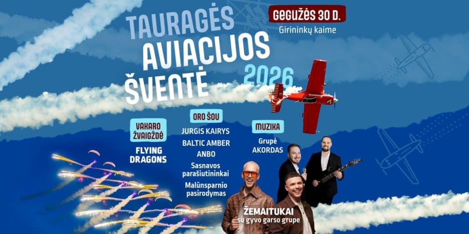 Tauragės aviacijos šventė 2026