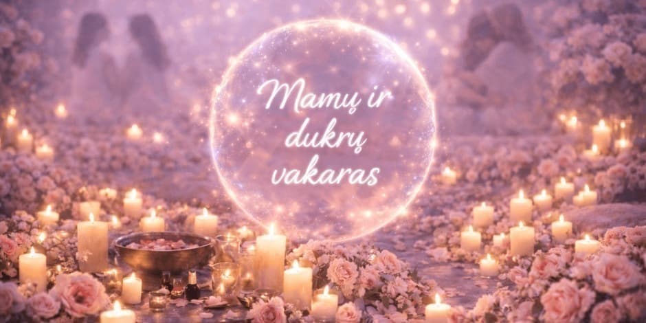 Meditacinis grožio vakaras mamoms ir dukroms