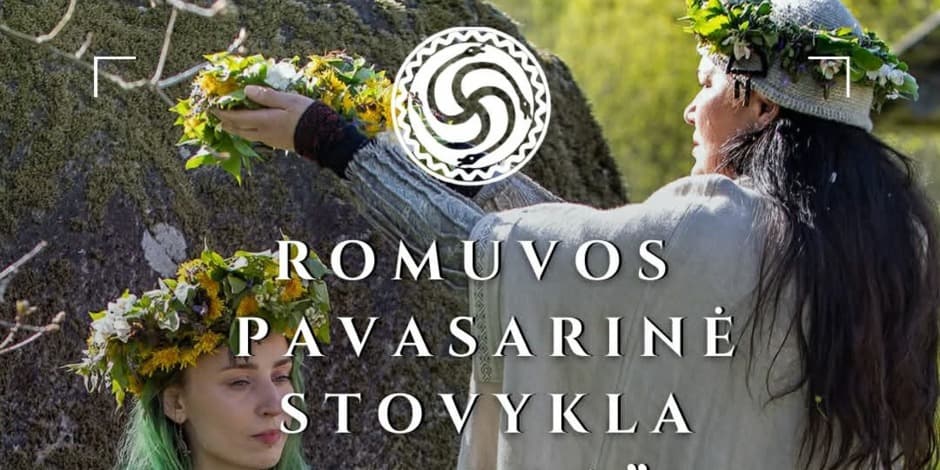Romuvos pavasarinė  stovykla ,,Milda“ ir Deivės Mildos šventė Dvarčiškiuose, Romuvos kaime