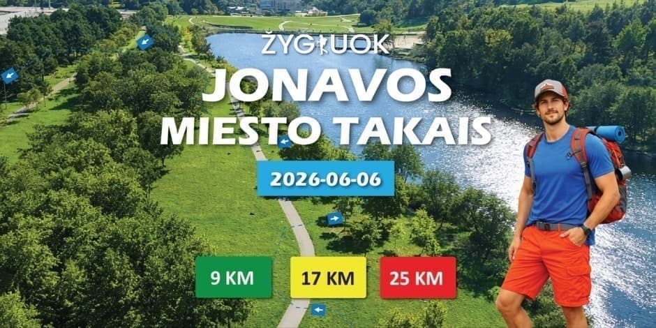 ŽYGIUOK, JONAVOS MIESTO TAKAIS