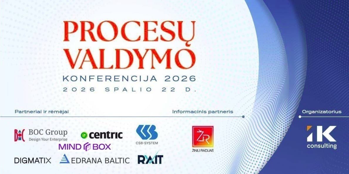 Procesų Valdymo Konferencija 2026