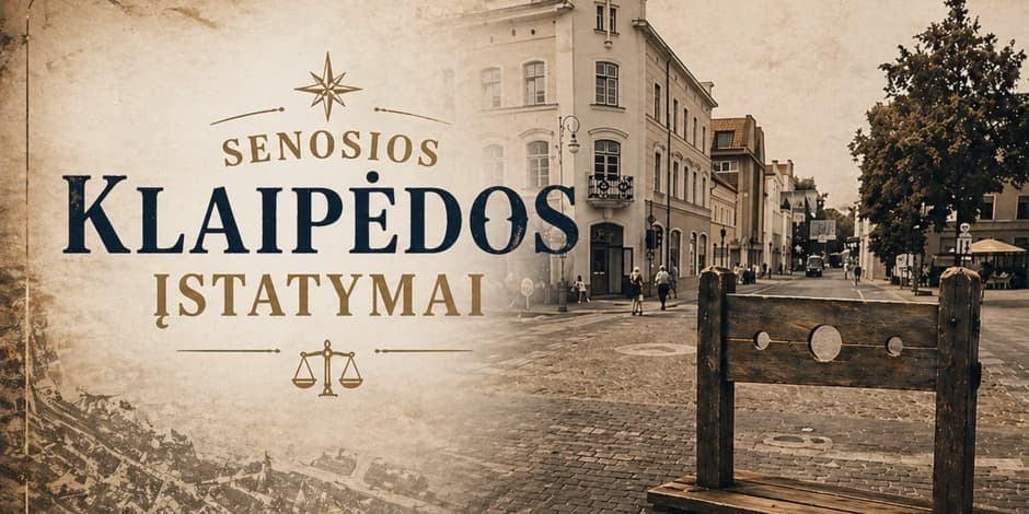 Ekskursija ,,Galima, negalima. Senosios Klaipėdos įstatymai"