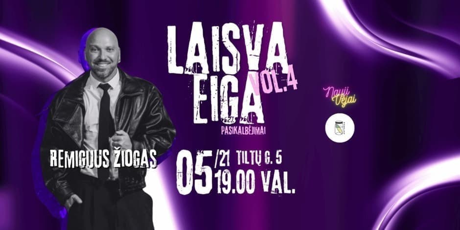 Laisva eiga su Remigijum Žiogu