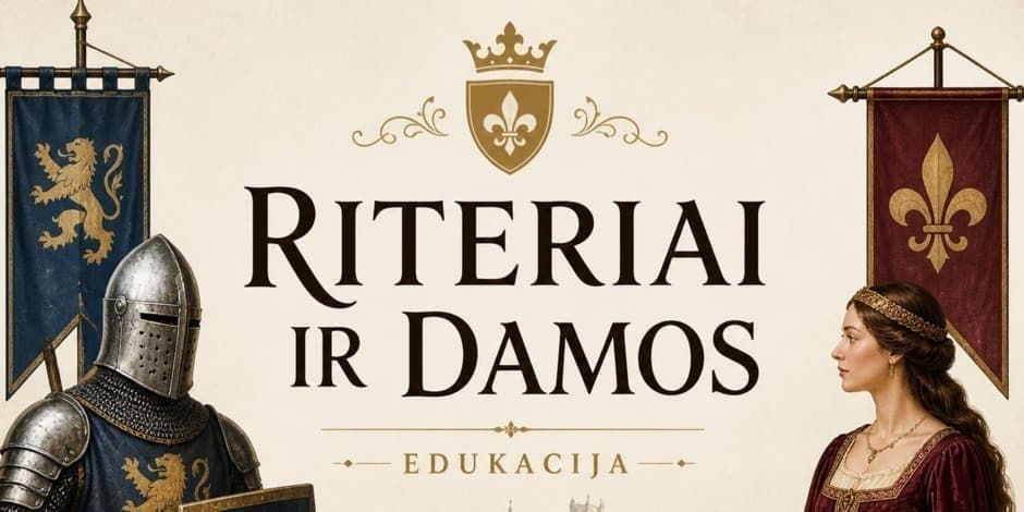 Edukacija ,,Riteriai ir damos“