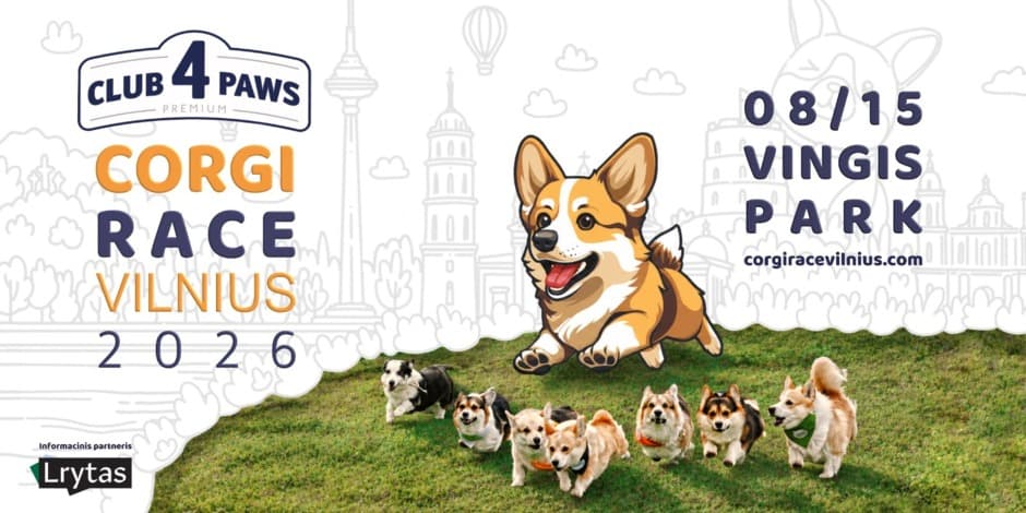 Corgi Race Vilnius 2026