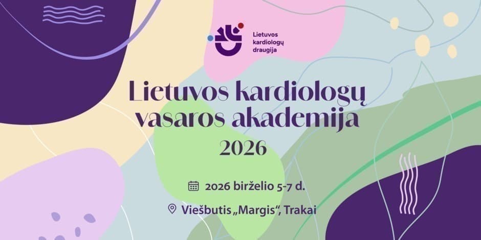 Lietuvos kardiologų vasaros akademija 2026