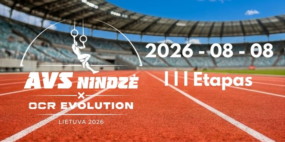 AVS Nindzė Lietuva 2026 - III Etapas