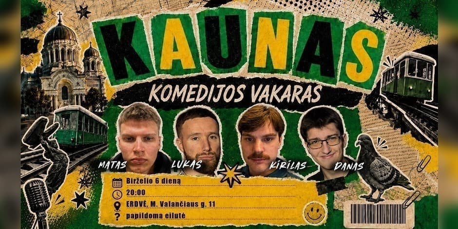KAUNAS Komedijos Vakaras