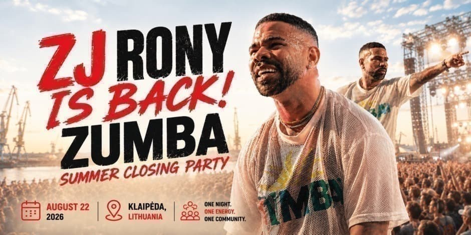 ZUMBA SUMMER CLOSING PARTY with ZJ RONY GRATEREAUT