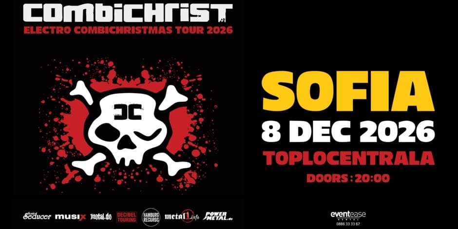 COMBICHRIST Live in Sofia