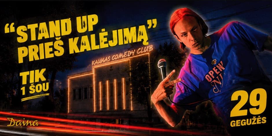 OLEG SURAJEV STAND UP: PRIEŠ KALĖJIMĄ KAUNE 05.29