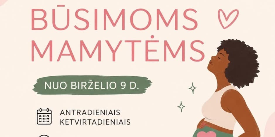 Mankštos būsimoms mamytėms