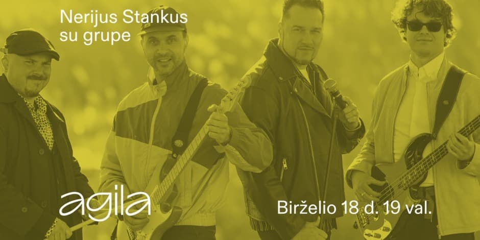 Nerijaus Stankaus ir grupės „Mėnulis dažnis M30Hz" koncertas