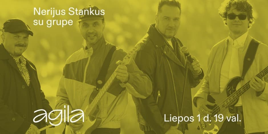 Nerijaus Stankaus ir grupės „Mėnulis dažnis M30Hz" koncertas