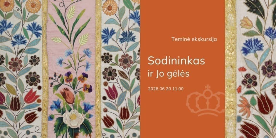 Themed Tour "The Gardener and His Flowers", event in Vilnius