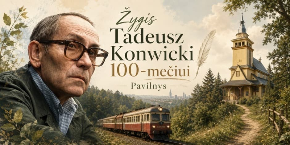 Hike in Pavilnys Marking the 100th Birth Anniversary of T. Konwicki, event in Vilnius