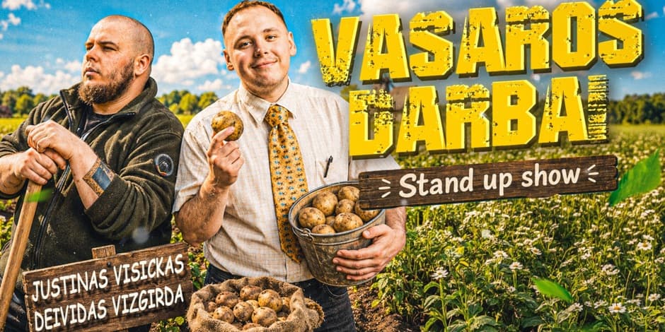 "Summer Works" Stand-up (Vilnius), event in Vilnius