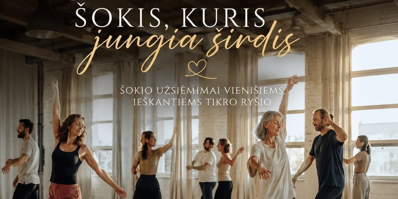 ŠOKIS, KURIS JUNGIA ŠIRDIS