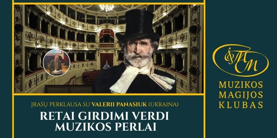 Retai girdimi Verdi muzikos perlai | įrašų perklausa