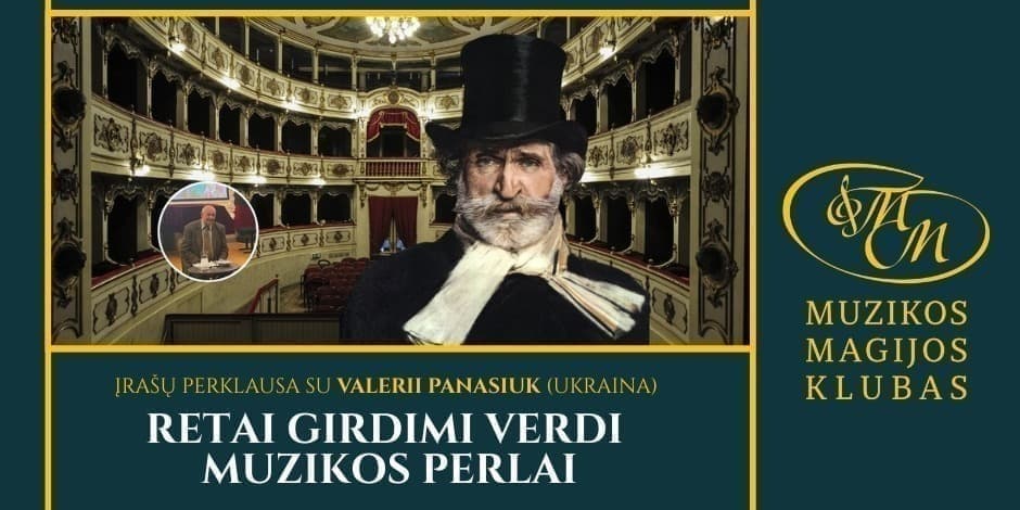 Retai girdimi Verdi muzikos perlai | įrašų perklausa