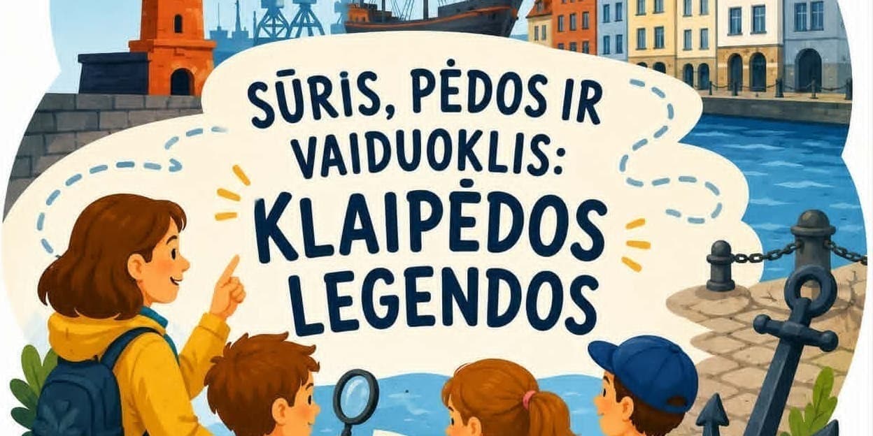 Ekskursija ,,Sūris, vaiduoklis, pėdos: Klaipėdos legendos"