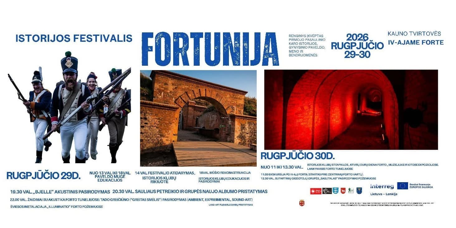 Meklēšanas rezultāta izrādes "Vēstures festivāls "FORT-UNIJA" 2026" attels