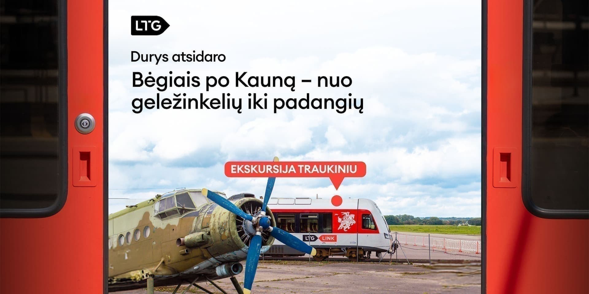Bėgiais po Kauną. Ekskursija traukiniu – nuo geležinkelių iki padangių