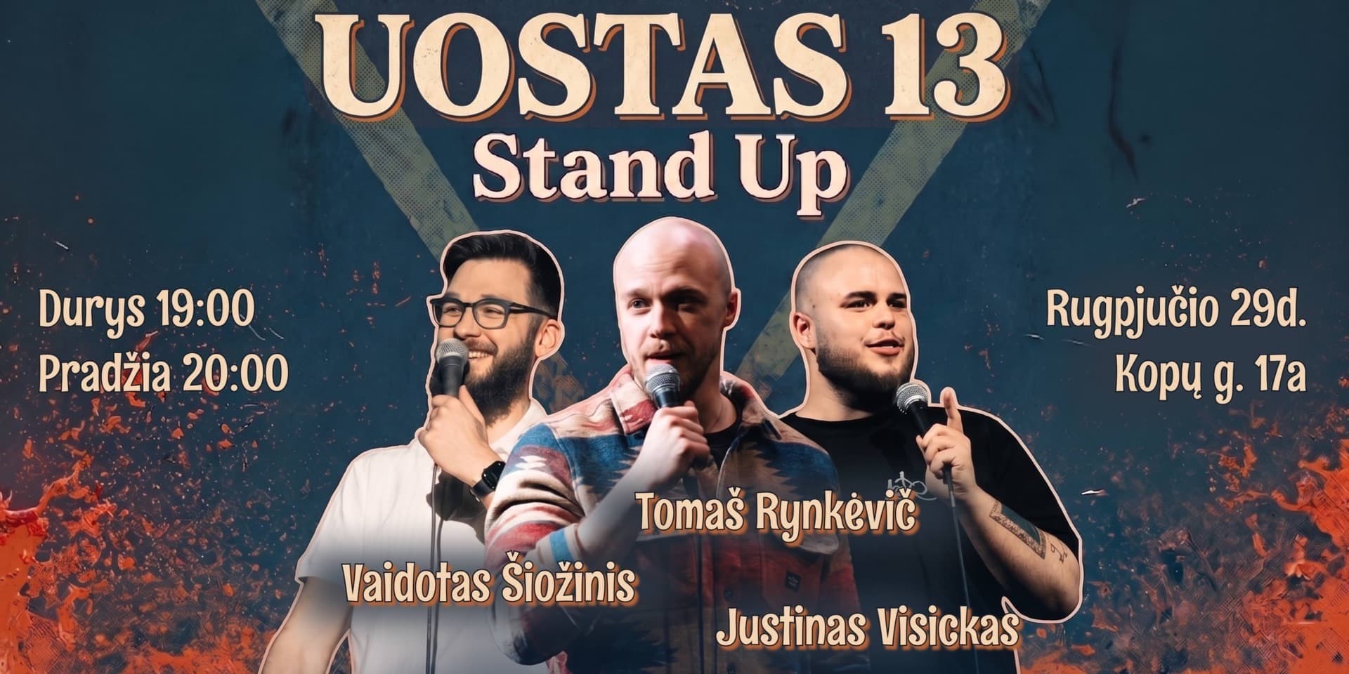 UOSTAS13 Stand Up Šventoji