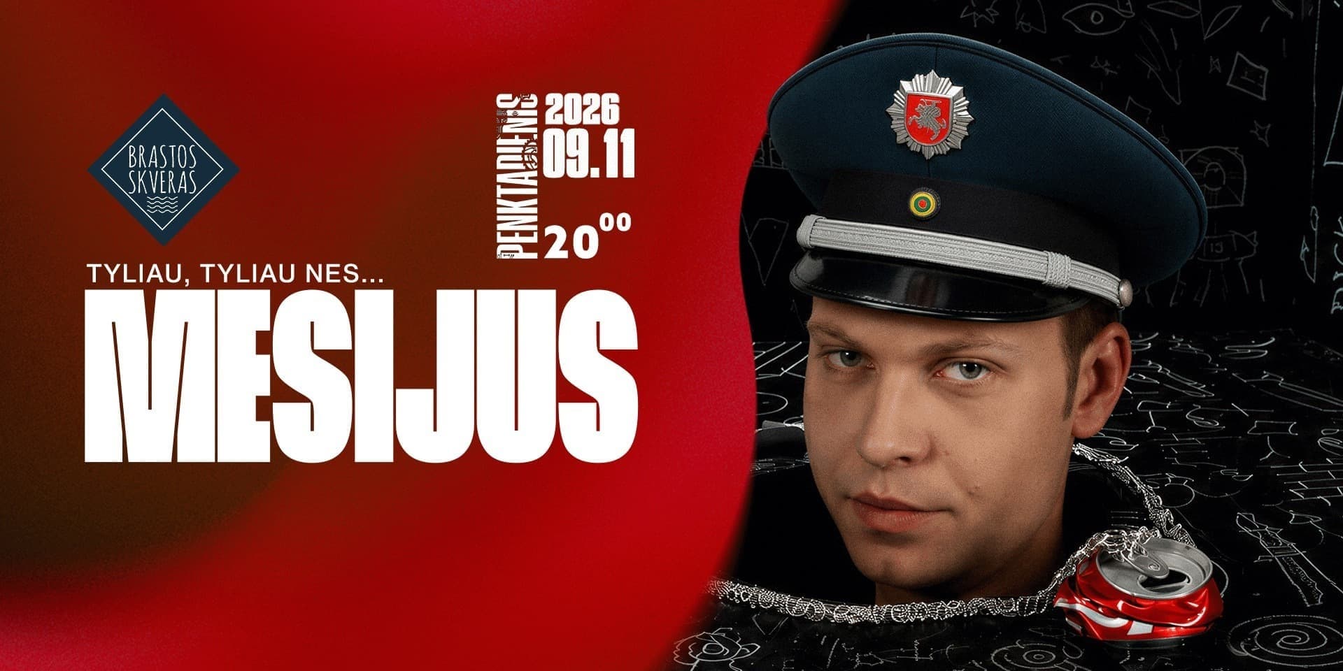 MC MESIJUS | LIVE | Brastos Skveras