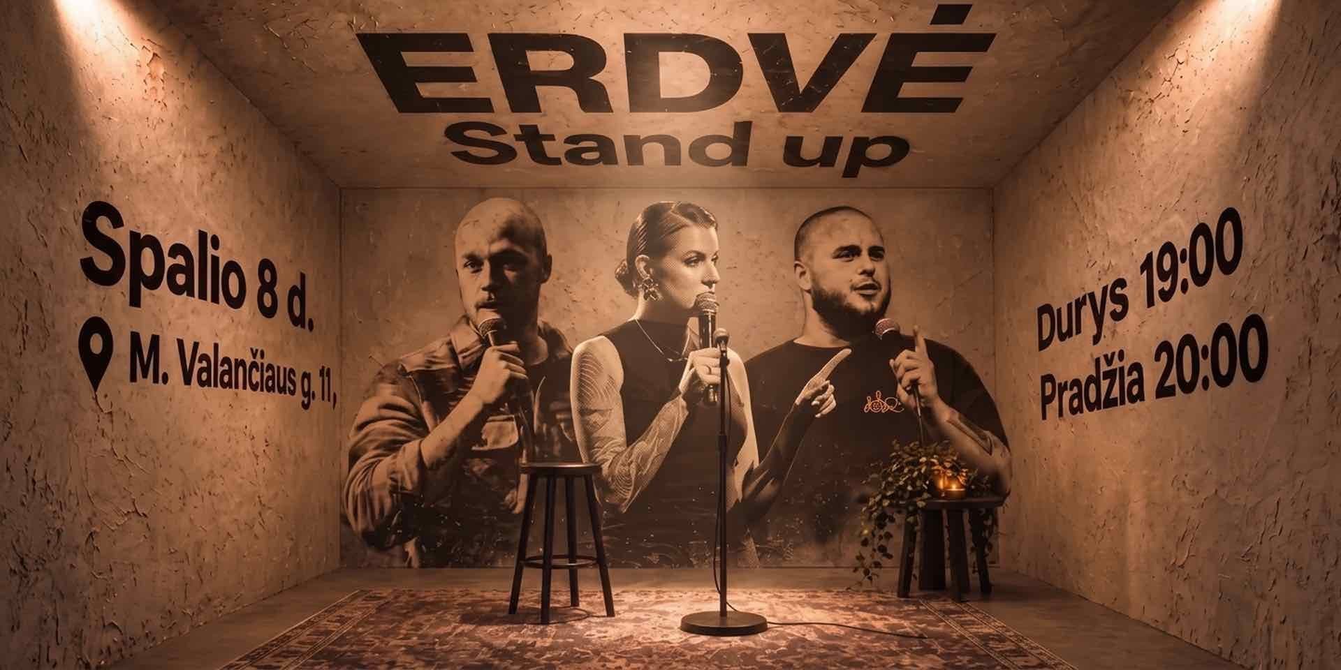 ERDVĖ Stand Up Kaunas