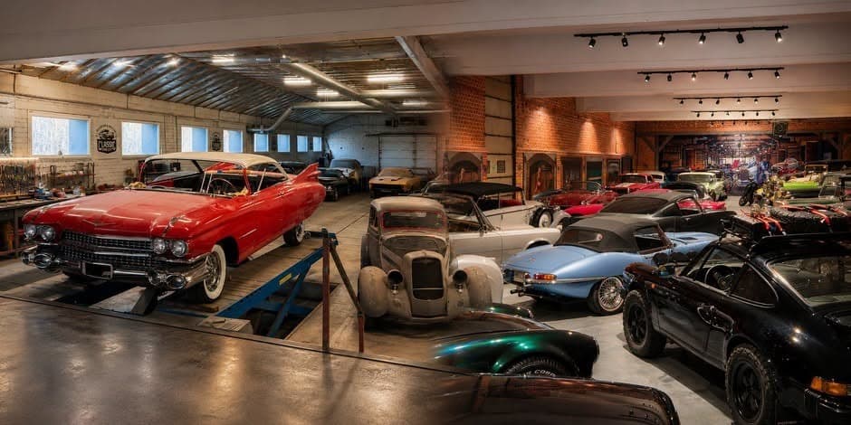 10-06 CLASSIC CAR LOFT automuziejaus ekskursija su vadovu-gidu