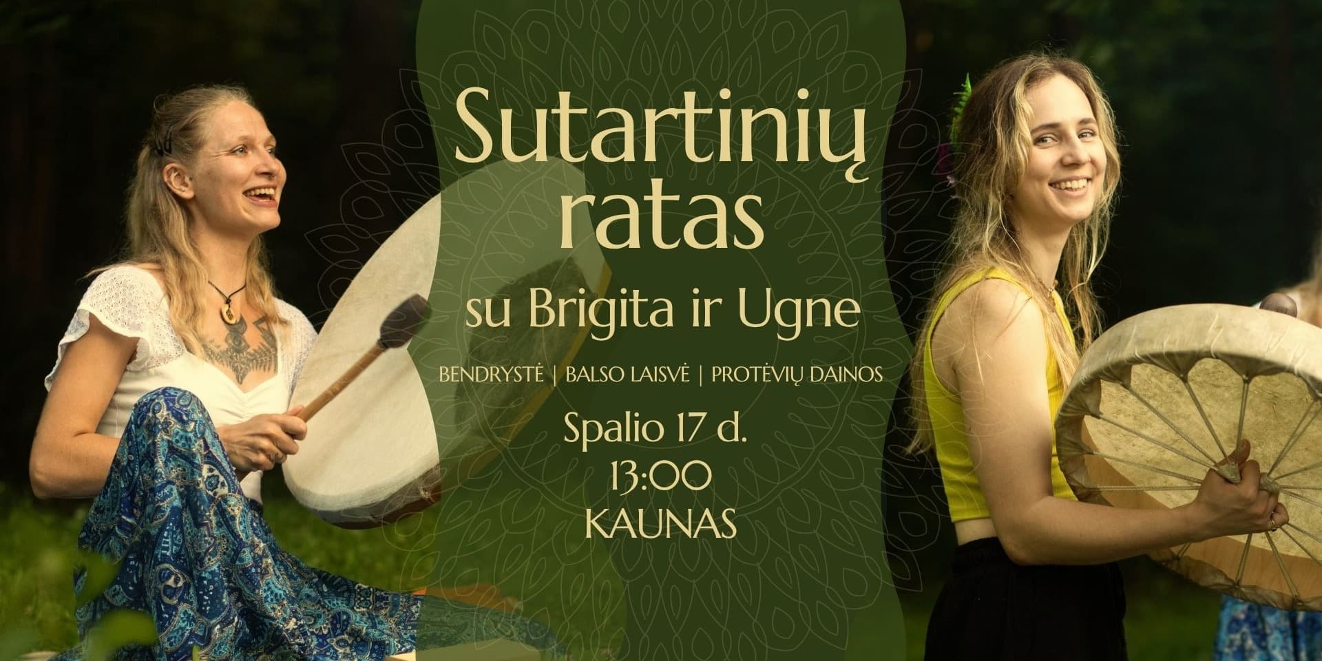 Sutartinių ratas su Brigita ir Ugne
