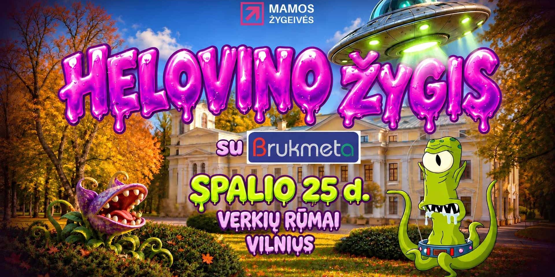 Helovino žygis | Vienas bilietas visai šeimai!