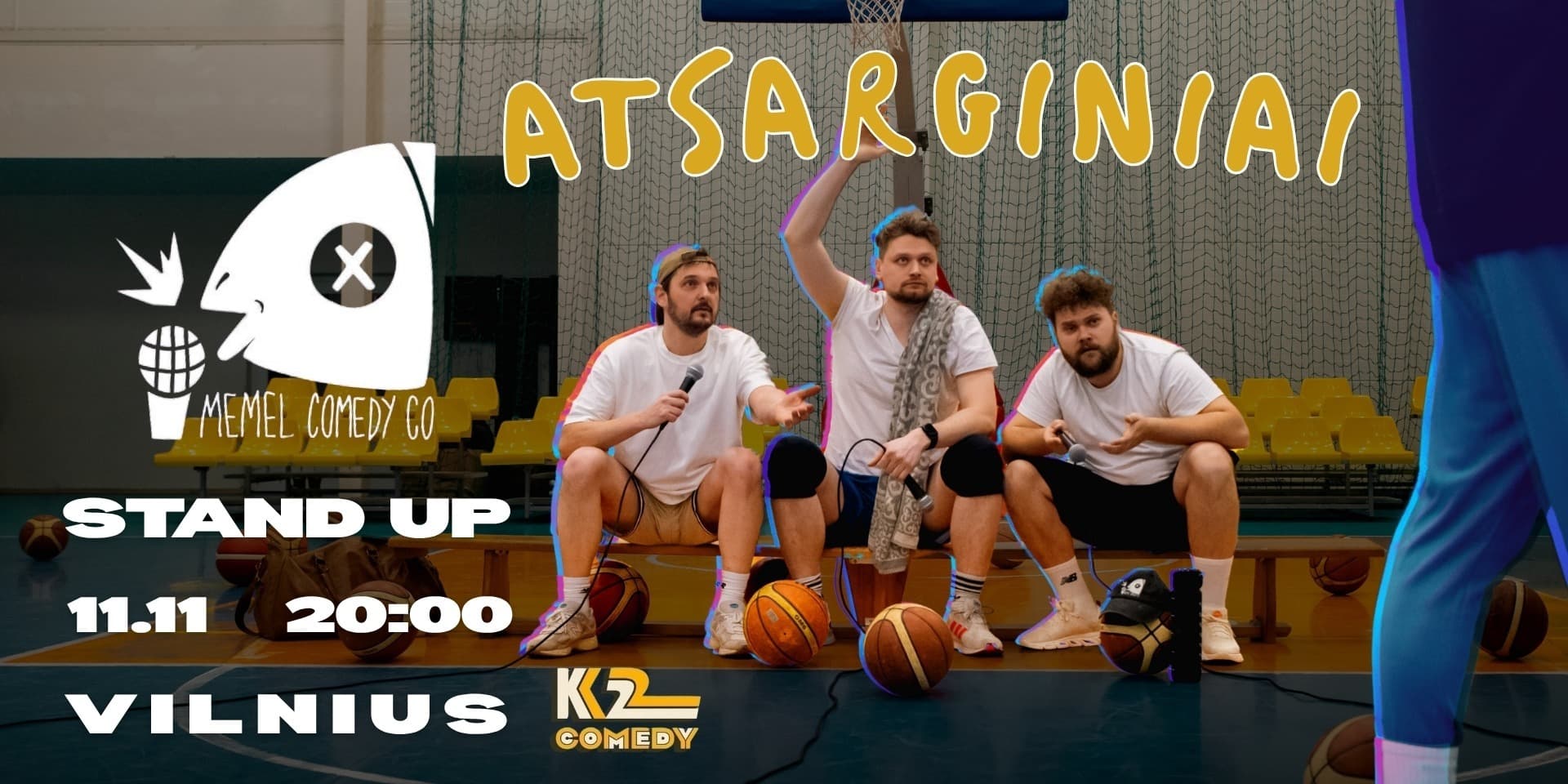 ATSARGINIAI | Memel Comedy Co