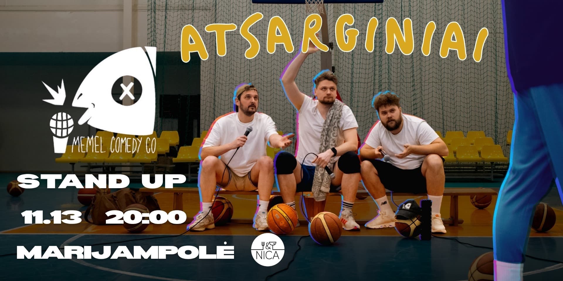 ATSARGINIAI | Memel Comedy Co