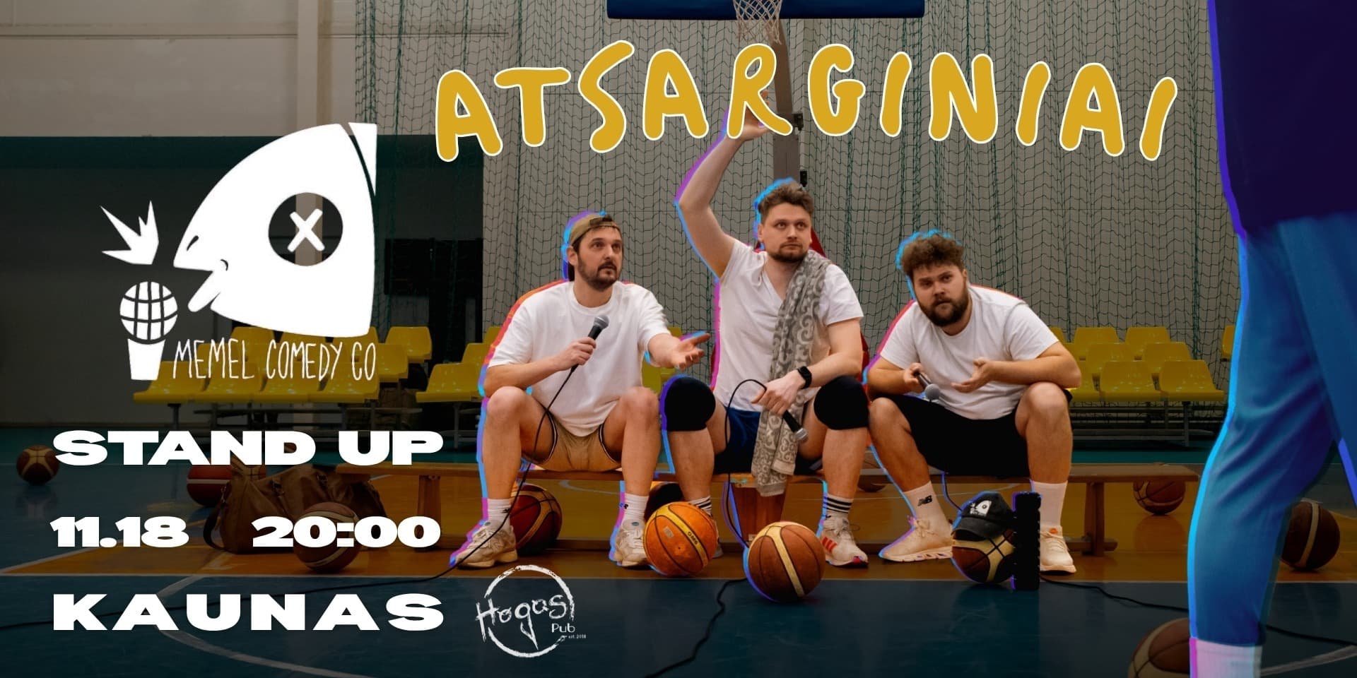 ATSARGINIAI | Memel Comedy Co