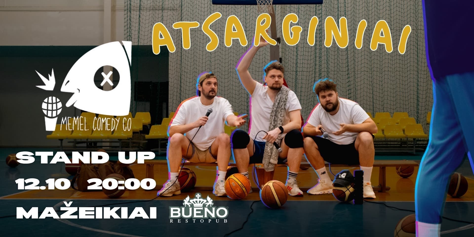 ATSARGINIAI | Memel Comedy Co
