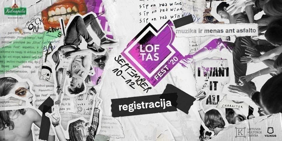 Lankytojų registracija LOFTAS FEST 2020