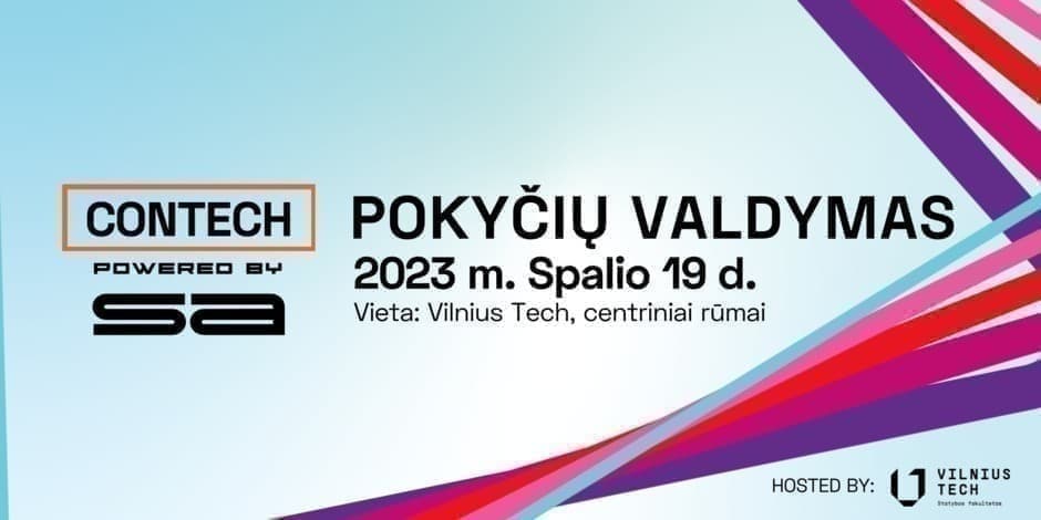 CONTECH 2023: POKYČIŲ VALDYMAS