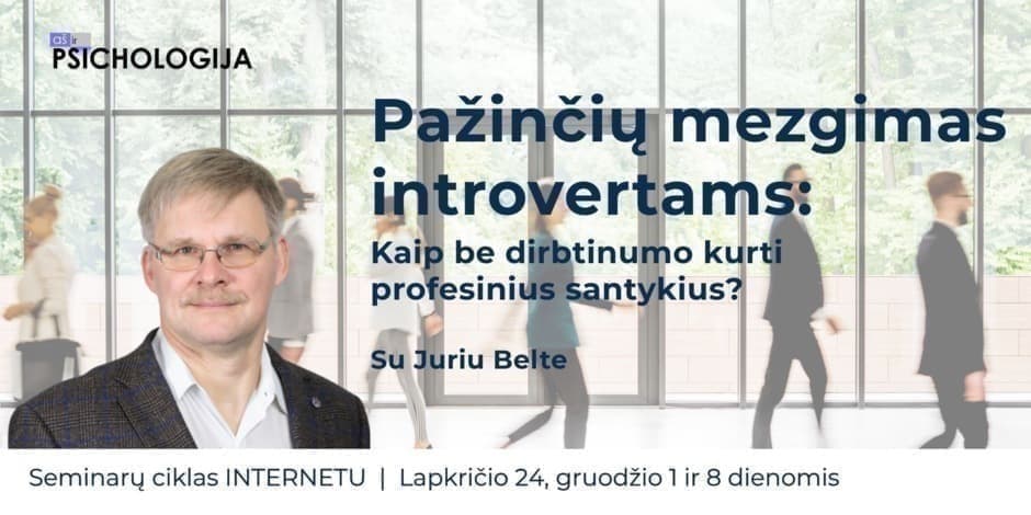 Pažinčių mezgimas introvertams: kaip be dirbtinumo kurti profesinius santykius?