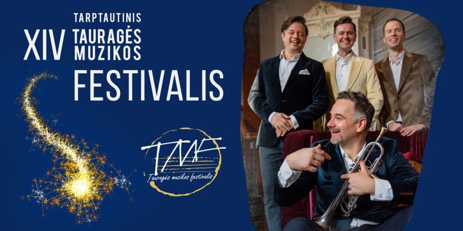 XIV Tauragės muzikos festivalis/ TRYS TENORAI. LATVIJA