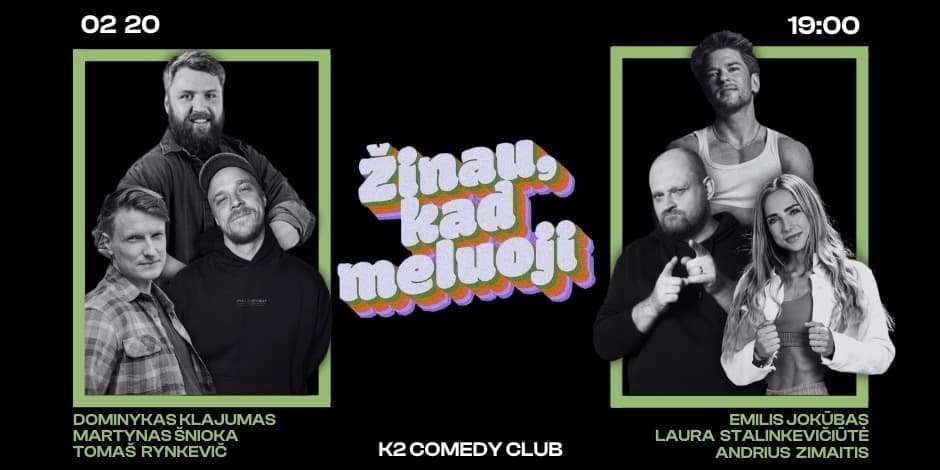 ŽINAU, KAD MELUOJI | NAUJAS SEZONAS