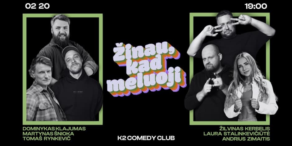 ŽINAU, KAD MELUOJI | NAUJAS SEZONAS