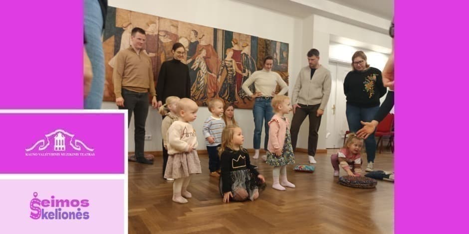 Muzikinės edukacija vaikams (nuo 1,5 m. iki 4 m.) | Kaunas 2026.01.18