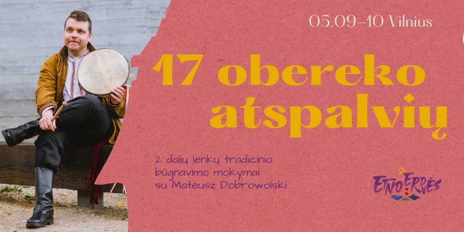 17 obereko atspalvių | Mokymai Etnoerdvėse